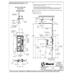 Haws Axion MSR Barrier-Free Recessed Shower and Eye / Face Wash Station 8356WCC