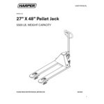 Harper Steel Hydraulic Pallet Jack with 48