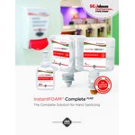 SC Johnson Professional® InstantFOAM Complete PURE IFC1L 1 Liter Foaming Alcohol Based Instant Hand Sanitizer Refill - 6/Case