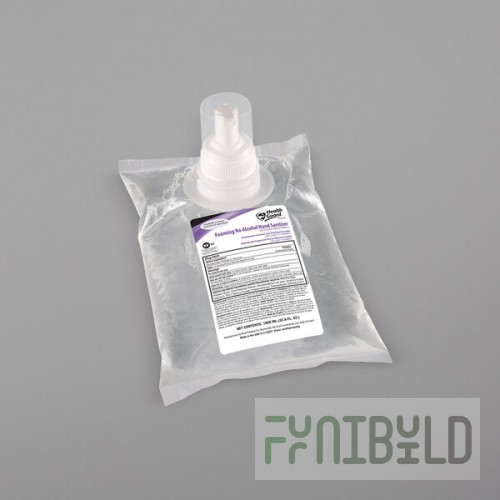 Kutol 68241 Health Guard 1000 mL Alcohol-Free Instant Hand Sanitizer Bag - 6/Case