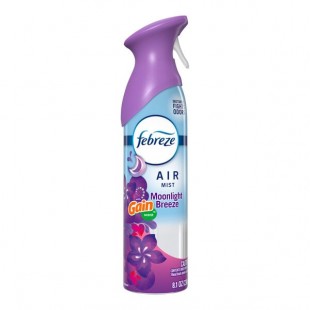 Febreze Air 99319 Gain Moonlight Breeze Scented Air Freshener 8.1 oz. - 6/Case Febreze Air 99319 Gain Moonlight Breeze Scented Air Freshener 8.1 oz. - 6/Case