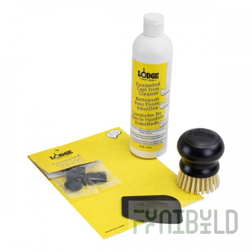 Lodge A-CAREEP1 Enameled Cast Iron / Stoneware Cleaning Kit