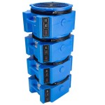 B-Air PBX24-BL Polar Bear Blue Axial Fan High Velocity Air Mover - 1/4 hp B-Air PBX24-BL Polar Bear Blue Axial Fan High Velocity Air Mover - 1/4 hp