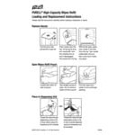 PURELL® 9114-01-SLVHSW DS360 High Capacity Wipes Station with Integrated Waste Receptacle