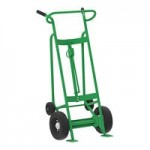 Valley Craft 800 lb. 4-Wheel Battery-Powered Steel Drum Truck with Fiber Drum Chime Hook and Solid Rubber / Polyurethane Wheels F89503F Valley Craft 800 lb. 4-Wheel Battery-Powered Steel Drum Truck with Fiber Drum Chime Hook and Solid Rubber / Polyurethane Wheels F89503F