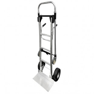 Harper 850 lb. Continuous Handle Mega Truck Senior Aluminum Hand Truck / Platform Truck with 10 Harper 850 lb. Continuous Handle Mega Truck Senior Aluminum Hand Truck / Platform Truck with 10