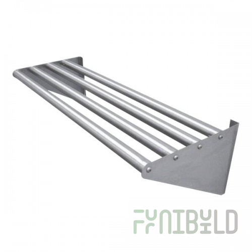 Advance Tabco DT-6R-72 Stainless Steel Tubular Wall Mounted Drainage Shelf - 15