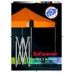 E-Z Up END3ABK15KSG Endeavor Instant Shelter 10' x 15' Steel Gray Canopy with Matte Black Frame E-Z Up END3ABK15KSG Endeavor Instant Shelter 10' x 15' Steel Gray Canopy with Matte Black Frame