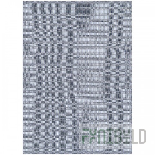 Couristan Cottages Southport 5' x 8' Navy Area Rug
