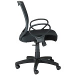 Eurotech Seating MT3000-BLACK Maze Black Fabric / Mesh Swivel Office Chair Eurotech Seating MT3000-BLACK Maze Black Fabric / Mesh Swivel Office Chair