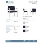 Lesro Lenox Steel Open House Navy Fabric Oversized Guest Arm Chair Lesro Lenox Steel Open House Navy Fabric Oversized Guest Arm Chair