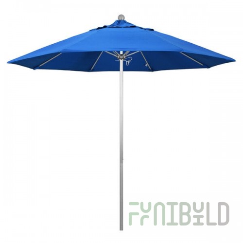 California Umbrella ALTO 908 OLEFIN Venture 9' Round Push Lift Umbrella with 1 1/2