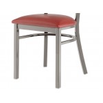 Lancaster Table & Seating Clear Coat Finish Ladder Back Chair with 2 1/2