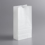 Bagcraft Packaging 300298 8 lb. Dubl-Wax® White Bag - 1,000/Case