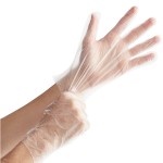 RediBag USA 100-Count Disposable Poly Gloves for Food Service - Large - 10,000/Case RediBag USA 100-Count Disposable Poly Gloves for Food Service - Large - 10,000/Case