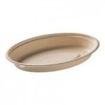Fineline 42RBFL Conserveware PETE Flat Lid for 24/32/40 oz. Round Bowls - 300/Case