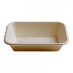 Fineline 42RBFL Conserveware PETE Flat Lid for 24/32/40 oz. Round Bowls - 300/Case