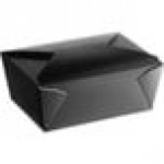Choice White Microwavable Folded Paper #4 Take-Out Customizable Container 7 3/4 Choice White Microwavable Folded Paper #4 Take-Out Customizable Container 7 3/4