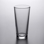 Libbey Restaurant Basics 20 oz. Rim Tempered Tall Mixing Glass - Sample