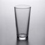 Libbey Restaurant Basics 20 oz. Rim Tempered Tall Mixing Glass - Sample