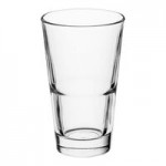 Libbey Restaurant Basics 20 oz. Rim Tempered Tall Mixing Glass - Sample