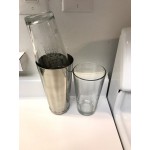 Libbey Restaurant Basics 20 oz. Rim Tempered Tall Mixing Glass - Sample