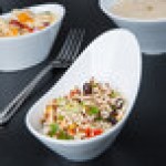 Libbey BW-6706 Chef's Selection II 6.5 oz. Ultra Bright White Porcelain Riviera Bowl - 24/Case Libbey BW-6706 Chef's Selection II 6.5 oz. Ultra Bright White Porcelain Riviera Bowl - 24/Case
