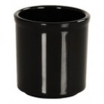 Cal-Mil 1950-16-13 Black 16 oz. Round Melamine Condiment Jar Cal-Mil 1950-16-13 Black 16 oz. Round Melamine Condiment Jar