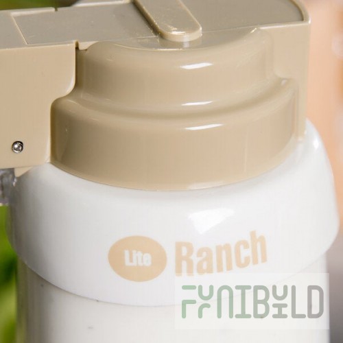 TableCraft CB20 Imprinted White Plastic 
