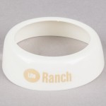TableCraft CB20 Imprinted White Plastic 