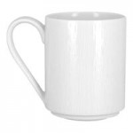 RAK Porcelain Soul Bright White Embossed Porcelain Salt Shaker - 6/Case