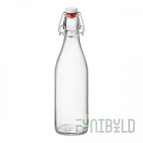 Bormioli Rocco Giara from Steelite International 17 oz. Swing Top Glass Bottle - 12/Case