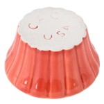 CAC RMK-F6R Festiware 6 oz. Red China Floral Ramekin - 36/Case CAC RMK-F6R Festiware 6 oz. Red China Floral Ramekin - 36/Case