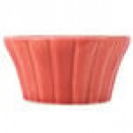 CAC RMK-F6R Festiware 6 oz. Red China Floral Ramekin - 36/Case CAC RMK-F6R Festiware 6 oz. Red China Floral Ramekin - 36/Case