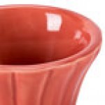 CAC RMK-F6R Festiware 6 oz. Red China Floral Ramekin - 36/Case CAC RMK-F6R Festiware 6 oz. Red China Floral Ramekin - 36/Case