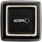 Acopa 4 oz. Matte Black Square Stoneware Sauce Cup - 36/Case Acopa 4 oz. Matte Black Square Stoneware Sauce Cup - 36/Case