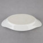 Hall China from Steelite International HL5200ABWA 6 oz. Oval Bright White China Rarebit / Au Gratin Dish - 24/Case Hall China from Steelite International HL5200ABWA 6 oz. Oval Bright White China Rarebit / Au Gratin Dish - 24/Case