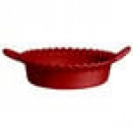 G.E.T. Enterprises CZ002-MOD-FR Bugambilia 1.6 Qt. Smooth MOD Finish Fire Red Resin-Coated Aluminum Deep Mexican Cazuela G.E.T. Enterprises CZ002-MOD-FR Bugambilia 1.6 Qt. Smooth MOD Finish Fire Red Resin-Coated Aluminum Deep Mexican Cazuela