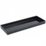 Bon Chef 9517S 64 oz. Black Sandstone Finish Cast Aluminum Straight Sided Rectangular Bowl Bon Chef 9517S 64 oz. Black Sandstone Finish Cast Aluminum Straight Sided Rectangular Bowl