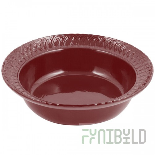 Bon Chef 2307 2.5 Qt. Terra Cotta Sandstone Finish Cast Aluminum Trellis Bowl
