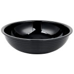Cambro RSB8CW110 1.65 Qt. Black Camwear® Round Ribbed Bowl Cambro RSB8CW110 1.65 Qt. Black Camwear® Round Ribbed Bowl