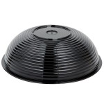 Cambro RSB8CW110 1.65 Qt. Black Camwear® Round Ribbed Bowl Cambro RSB8CW110 1.65 Qt. Black Camwear® Round Ribbed Bowl