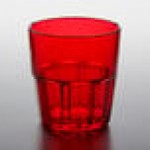 GET 9909-1-R Bahama 9 oz. Red Customizable SAN Plastic Tumbler - 72/Case GET 9909-1-R Bahama 9 oz. Red Customizable SAN Plastic Tumbler - 72/Case