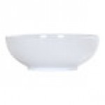 Cal-Mil Emery 47 oz. White Round Melamine Bowl - 6/Case Cal-Mil Emery 47 oz. White Round Melamine Bowl - 6/Case