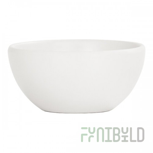 Cal-Mil Oslo 6 oz. White Round Melamine Ramekin - 6/Case