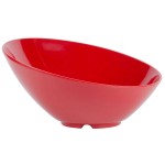 GET B-789-RSP Red Sensation 1.1 Qt. Red Slanted Melamine Bowl