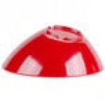 GET B-789-RSP Red Sensation 1.1 Qt. Red Slanted Melamine Bowl