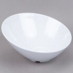 GET B-789-RSP Red Sensation 1.1 Qt. Red Slanted Melamine Bowl