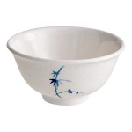 Acopa Biru 5.5 oz. Round Melamine Rice Bowl - 24/Case