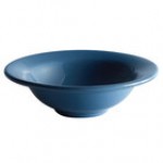 Libbey 903045919 Cantina 12 oz. Cayenne Uncarved Porcelain Grapefruit Bowl - 12/Case